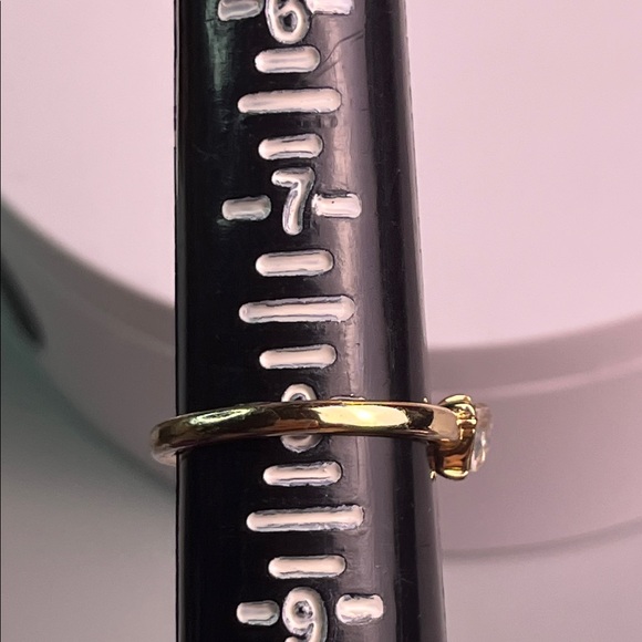 J. Crew Multi Rhinestone ring Size 8 - Picture 8 of 9